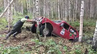 Нива берет точку на трофи-рейде ("Кругом Тайга" 2020, класс "Подготовленные")
