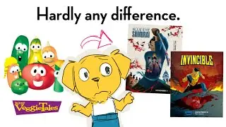 Moving from children's cartoons to adult animation