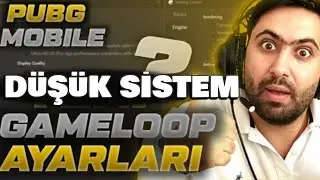 DÜŞÜK SİSTEMLER FPS DÜŞMESİNE SON | GAMELOOP KASMA SORUNU | PUBG MOBİLE KASMA SORUNU