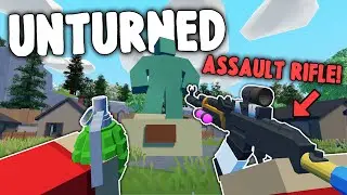 IM BACK! - Solo PVP on my new Server! | Unturned KOTH (Rust Mod) #1