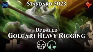 ⚫🟢 Golgari Heavy Rigging Pummels the Ladder - UPDATED | Standard 2023 MTG Arena Bo1