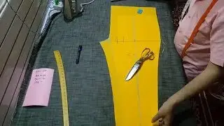 Palazzo Pant cutting | Ladies Pant Cutting | Measurement Formulas in Hindi