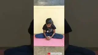 YOGA💪🏼🧘 for irregular periods☹️ period cramps😥and improve the pelvic strength 👍- Dr.Kalaimagal Ravi🍃