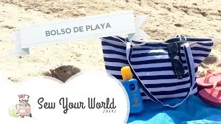 Como Hacer un Bolso de Playa #DIY