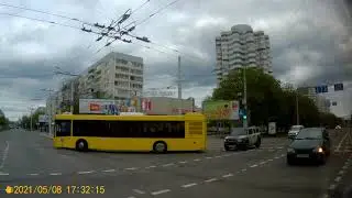 Минск.Поездка на троллейбусе №22 ДС Карастояновой - метро 
