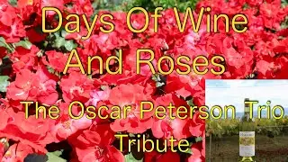 Days Of Wine And Roses - The Oscar Peterson Trio Tribute 《 Drum Cover #46》