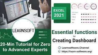 Essential Functions for Creating a Dashboard in Excel : A Step-By-Step Guide