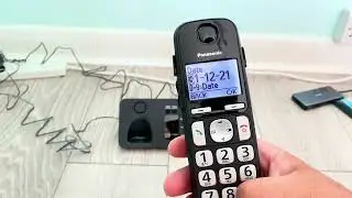 Panasonic KX-TGE822 Smart Call Blocker Cordless Phone w/Digital Answering System | Unboxing/Checkout