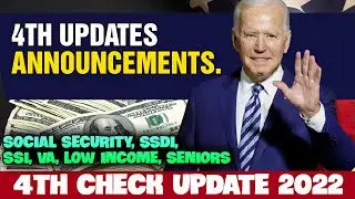 STIMULUS CHECK 4TH UPDATE TODAY MAY 2022 - UPDATE AND ANNOUNCEMENTS