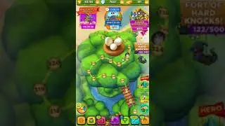 Best Fiends - All Story Map - All Hero World Tour Map