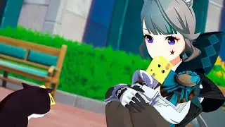 Lynette Waiting You on Hangout Event (Genshin Impact Animation)