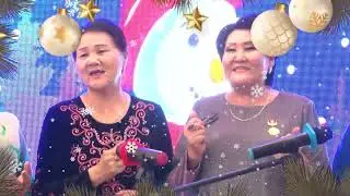 Мунара ак элечек апалар тобу  "Жаңы жылды тосолу"