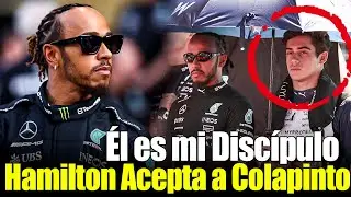 👑 Él es Mi Discípulo 🚀 Hamilton Acepta a Colapinto como Sucesor