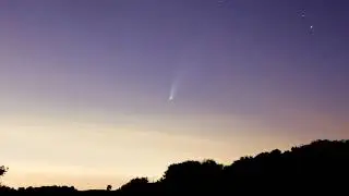 Comet Neowise over Brussels