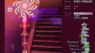 Touhou: Perfect Cherry Blossom Extra Stage (1st Clear)