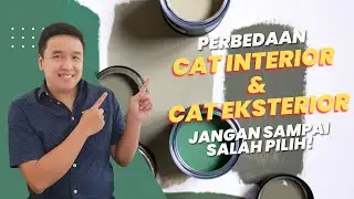 Perbedaan Cat Eksterior dan Cat Interior, Kenali di Sini!