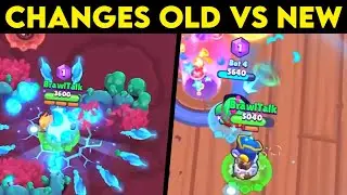 Brawl Stars New Visual Changes In The New Update |  Brawl Stars Old vs New Animations