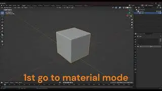 How to use Different materials on different faces of an object | Blender 3.6
