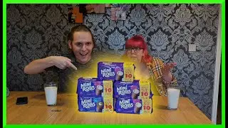 50 Cadburys Mini Rolls in 5 Minutes *EPIC FAIL*