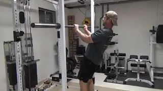 Rack-Braced Double Reverse Curls For Brachialis and Forearms