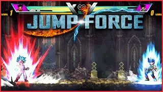 Jump Force Mugen v11 | Epic father & son battle! Goku vs Bardock