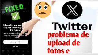 Como Corrigir Erro de Upload no X (Twitter) Android & iPhone