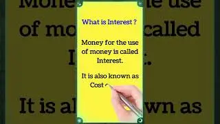 What is Interest | Definition of Interest | Interest Definition | Interest