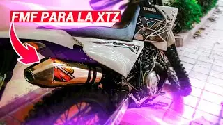 NEW EXHAUST FOR YAMAHA XTZ 125 *