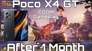 POCO X4 GT CODM GAMEPLAY after 1 MONTH OF USAGE