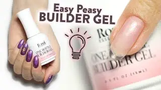 How to Use Easy Peasy Builder Gel | Holo Gel Polish
