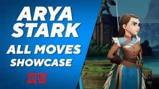 Multiversus: Arya Stark Moves Showcase | Watch All Moves Arya Stark Can Make!