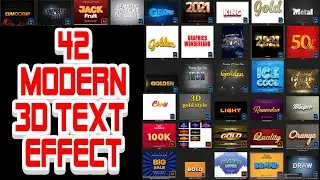 50+ Photoshop Layer Styles Psd for Creating Beautiful Text Bundle For Photoshop Tutorial