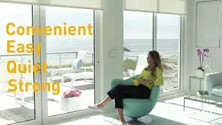 Florida Automated Shade: Somfy blind motor designed for silence sonesse 30 wirefree li-ion rts motor