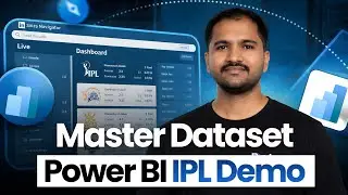 Master Dataset in Power BI 🔥 IPL Data Case Study Full Tutorial | Webinar Replay | Pankaj Namekar