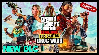 🔴 LIVE GTA 5 Online PC FR : JE DÉCOUVRE LE NOUVEAU DLC LOS SANTOS DRUG ! ( MAJ A 11H ! )