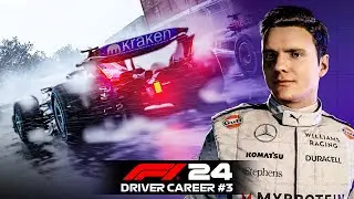 Our First WET Race on F1 24 - F1 24 Driver Career #3