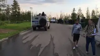 Реальный ОМОН на съёмках нового сериала