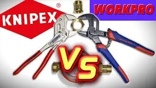 Knipex 86 03 180 - adjustable spanner and a near-identical Workpro from Aliexpress