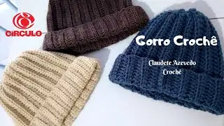 Gorro de crochê rápido, fácil e econômico