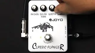 JOYO CLASSIC FLANGER pedal demo