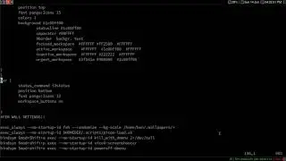 I3blocks and I3status at once | (Fresh Install 🏄)