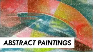 Reduce Your STRESS☔ (with satisfying abstract art.)| SLIDESHOW for your TV