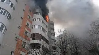 CTnews.ro | Incendiu de proporții într-un apartament din Constanța. VIDEO ISU „Dobrogea”