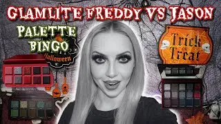 GLAMLITE FREDDY VS JASON MULTI PALETTE BINGO | SPOOKY SEASON ☠️