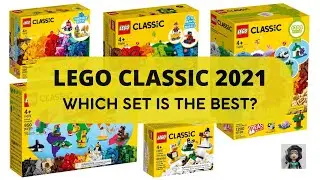 LEGO CLASSIC 2021 ALL SETS Review and Comparison 11012 11013 11014 11015 11016 ideas