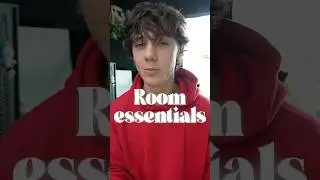 Room essentials for men! 