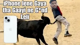 iPhone Delivery Received | Dost ka naya Phone aaya | Gaayi ne thoka dost ko