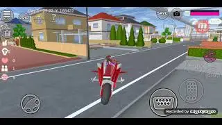 mengalahkan UFO. sakura school simulator