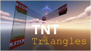 TNT Triangles Tutorial [Minecraft 1.8]
