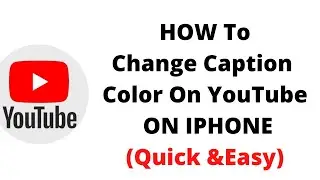 how to change caption color on youtube ON IPHONE,how to change subtitle color on youtube app